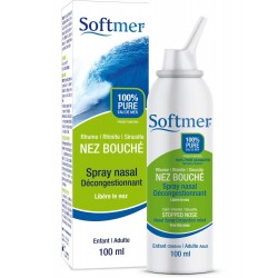 Spray nasal nez bouché - Flacon 100 ml - Softmer