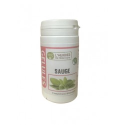 Gélules Sauge - 90 gélules végétales - Herbier de Gascogne