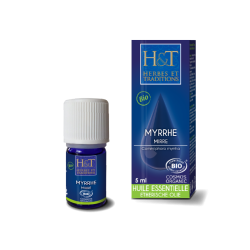 Huile essentielle Myrrhe bio - Flacon 5 ml - Herbes et Traditions
