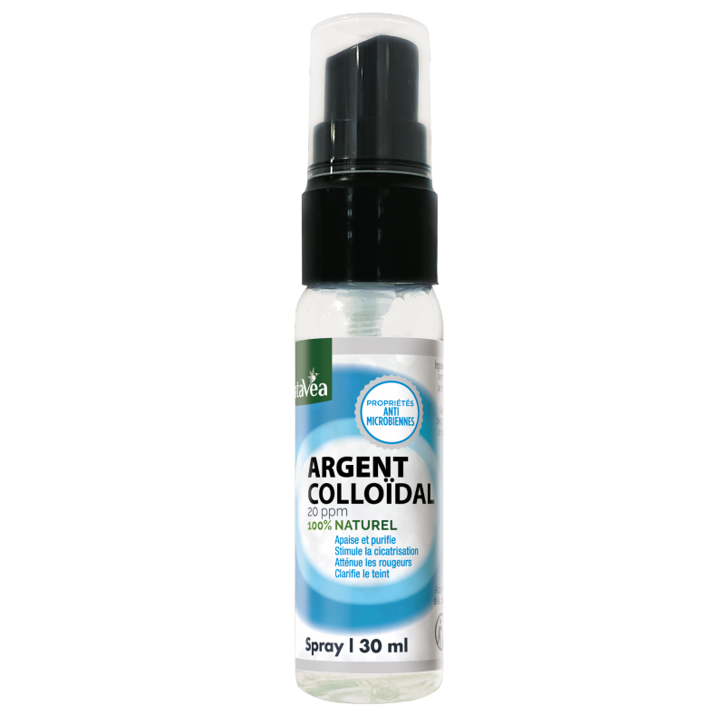 Argent Colloïdal Spray - 20 ppm dynamisé - 30 ml - Natavéa
