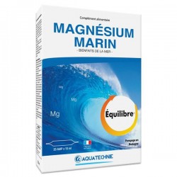 Magnésium marin - 40 Ampoules - Biotechnie