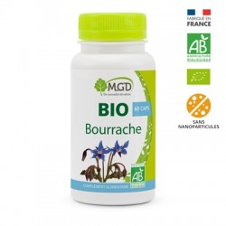 Huile de Bourrache Bio - 60 capsules - MGD Nature