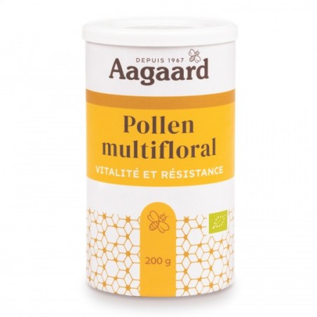 Pollen de Fleurs Vitalité Résistance - 200g - Aagaard