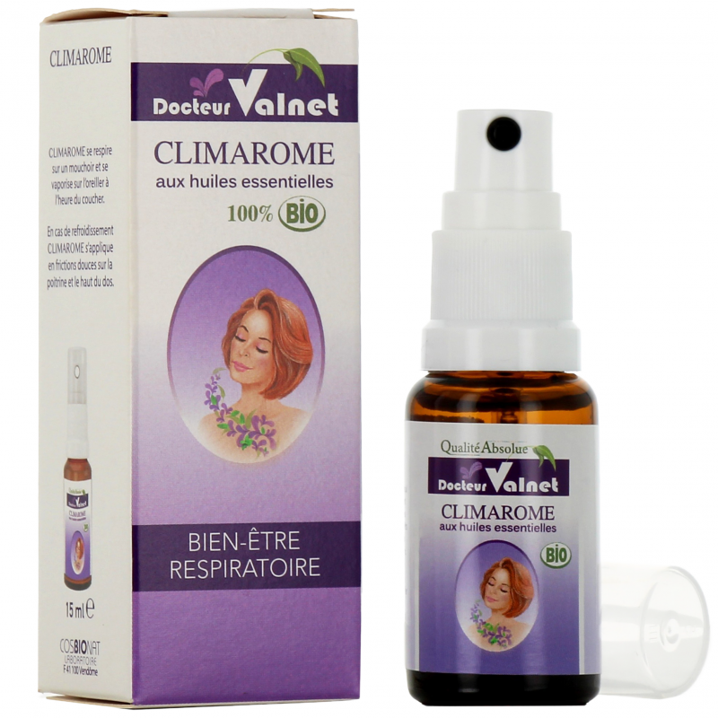 Climarome - Voies respiratoires - spray 15 ml - Dr Valnet