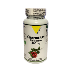 Cranberry Bio - 60 gélules végétales - Vitalplus