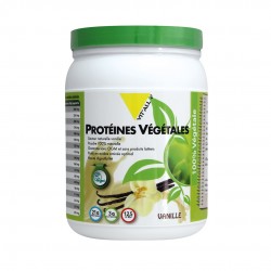 Protéines végétales Vanille - Pot de 454 g - Vitalplus
