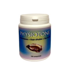 Physiotone - Ostéodensité - Huitres + Lithothamne + eau de mer - 150 comprimés - Physio-concept