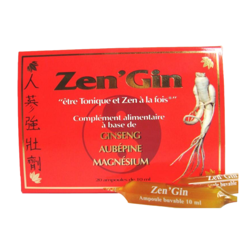 Zen'Gin x2 Pack - 40 ampoules - Nutrition Concept