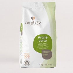 Argile verte grain de concassée - 1 Kg - Argiletz