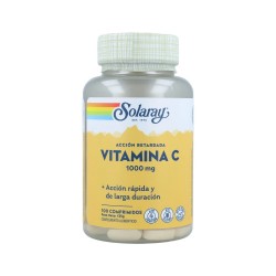 Vitamine C 1000mg - 100 capsules végétales - Solaray