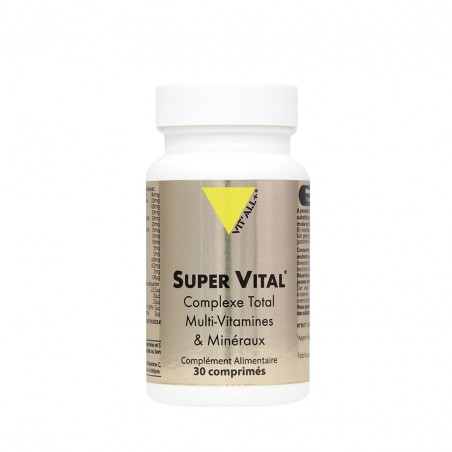 Super Vital - Complexe total Multi-Vitamines & Minéraux - 60 comprimés sécables - Vitalplus