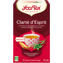 Clarté d'Esprit Bio - 17 sachets d'infusions - Yogi Tea