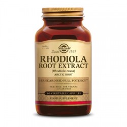 RHODIOLA - Extrait de racine - 60 gélules végétales - Solgar