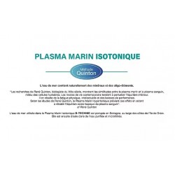 Plasma marin isotonique - Méthode Quinton - 20 ampoule de 10 ml - B-technie