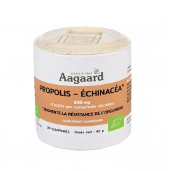Propolis Echinacéa 550 mg - 30 comprimés sécables - Aagaard