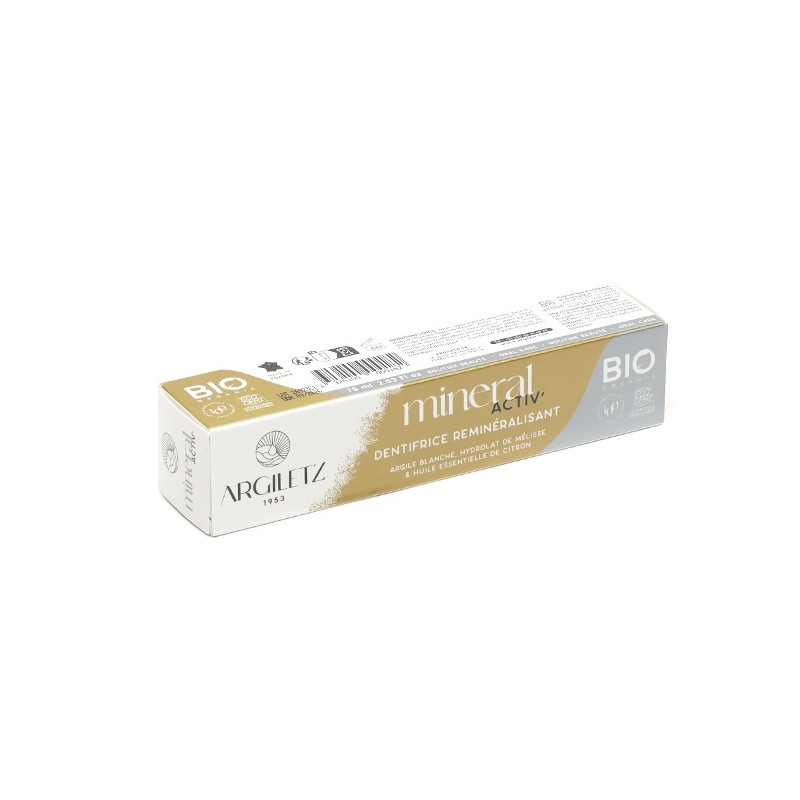 Dentifrice Argile/Citron Bio - Tube 75 ml - Argiletz