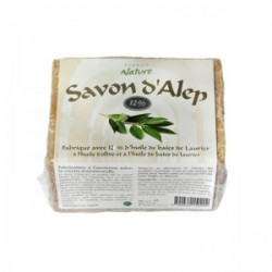 Savon d'Alep 12% - 200 g - Direct Nature