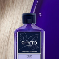 Shampooing Déjaunissant pour cheveux blonds décolorés, gris, blancs - 250 ml -  Phyto Paris