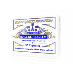 Huile de Haarlem TRADITION - 30 capsules - Laboratoires Lefèvre