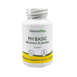 PH Basic - Minéraux & Plantes - 60 gélules végétales - Nature's Plus
