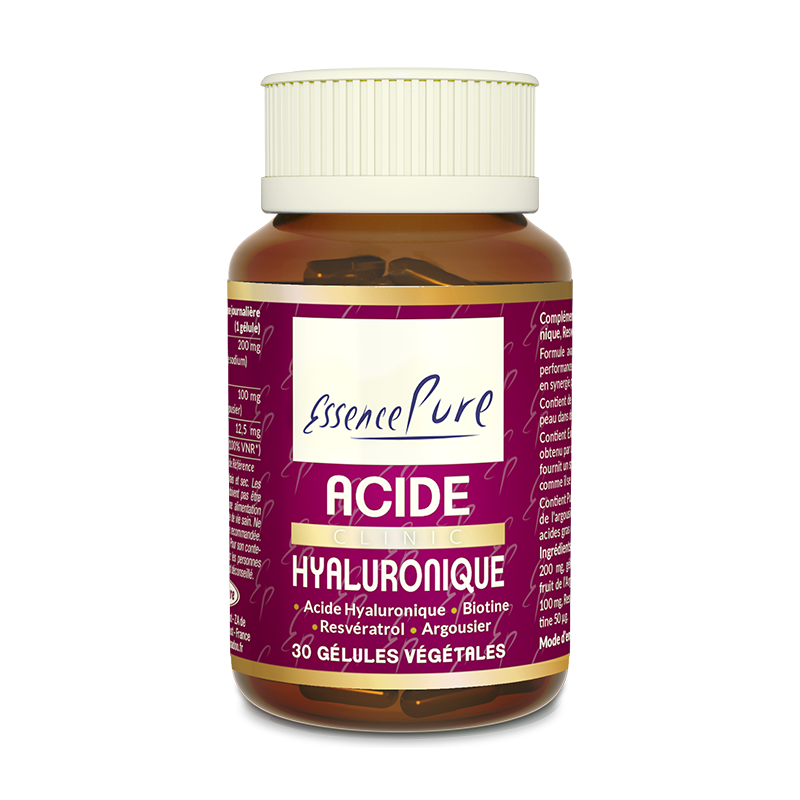 Acide Hyaluronique - 30 gélules végétales - Essence Pure