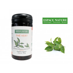 Thé Vert Bio - Minceur - 60 gélules végétales - Espace Nature