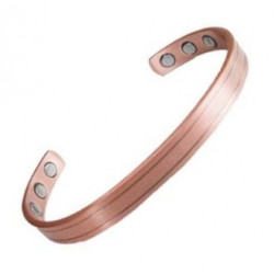 Bracelet Magnétique Cuivre GIROFLE - M (longueur 17cm, réglable) - Epixen Bien-être