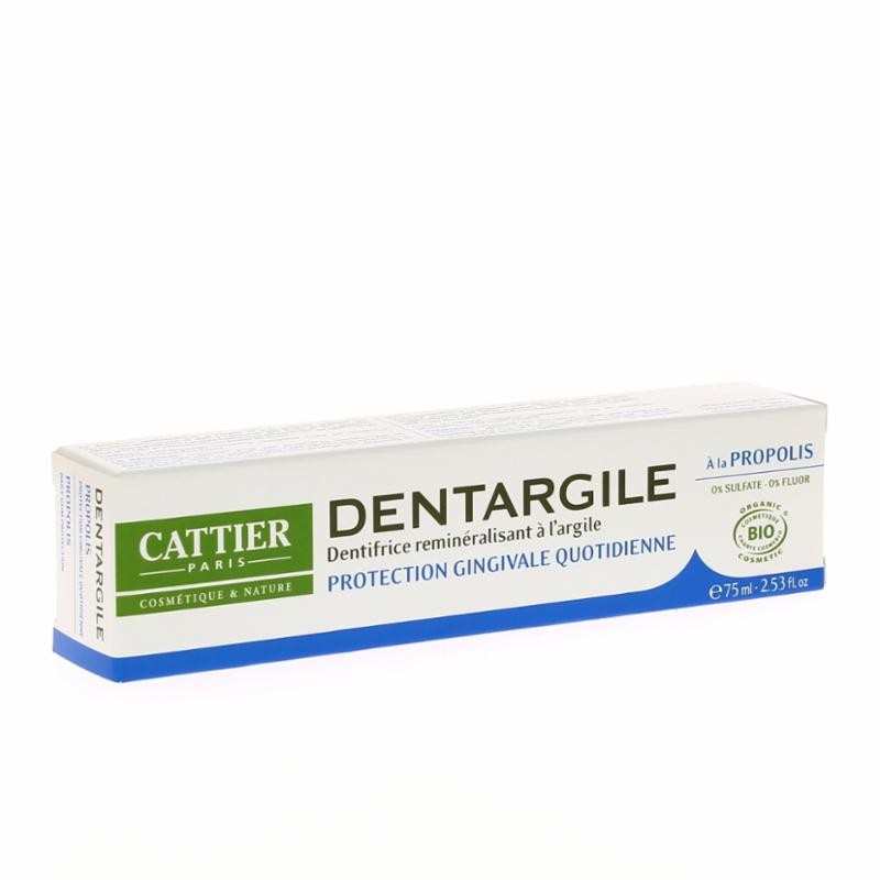 Dentifriceargile propolis - tube 75 ml - Cattier paris