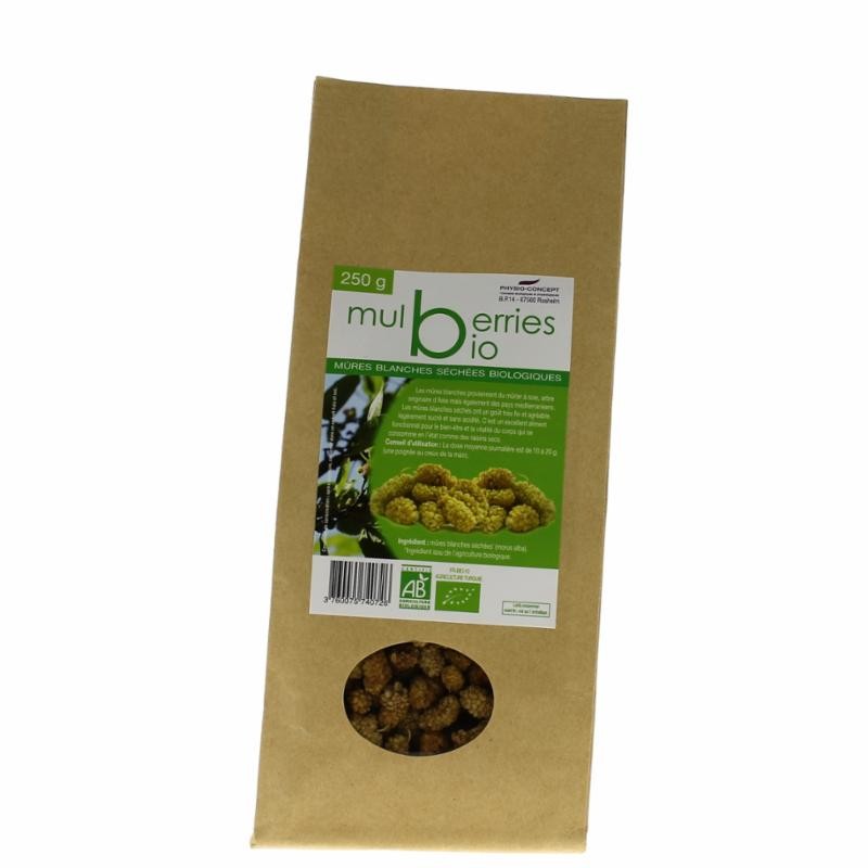 Mulberries Bio - 250g - Nutrition Concept