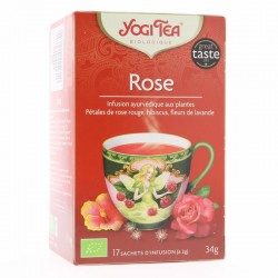 Thé à la Rose - 17 Sachets - Yogi Tea