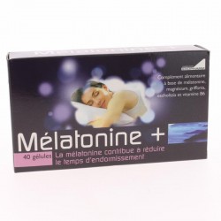 Mélatonine + - 40 Gélules - Exopharm