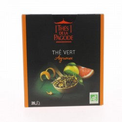 Thé Vert aux Agrumes - 20 Sachets - Thé de la Pagode