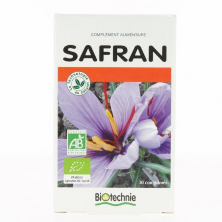 SAFRAN Bio - 30 comprimés - Biotechnie