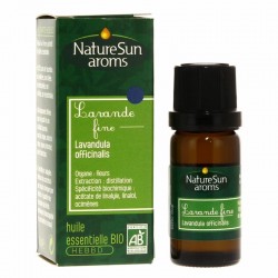 Huile essentielle Lavande fine - Flacon 10 ml - Nature Sun Aroms