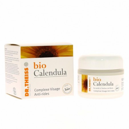 Crème Visage Anti-rides bio Calendula - Pot 50 ml - Dr Theiss