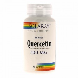 Quercétine sans agrumes en 500 mg par gélule - Solaray