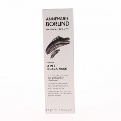 Masque 2 en 1 Black - 75 ml - Annemarie Borlind