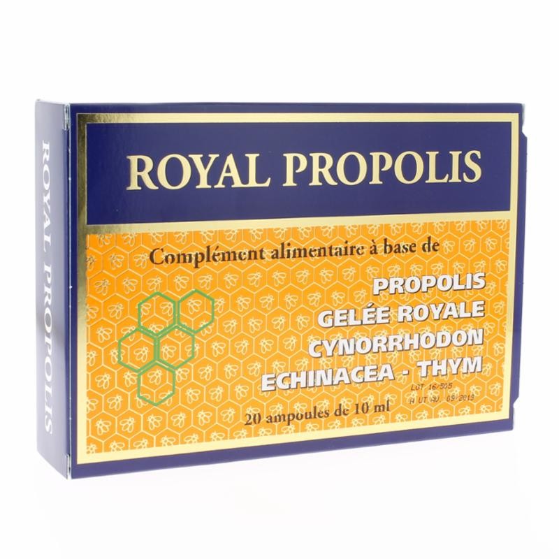 Royal Propolis ampoules - 20 x 10ml - Nutrition Concept