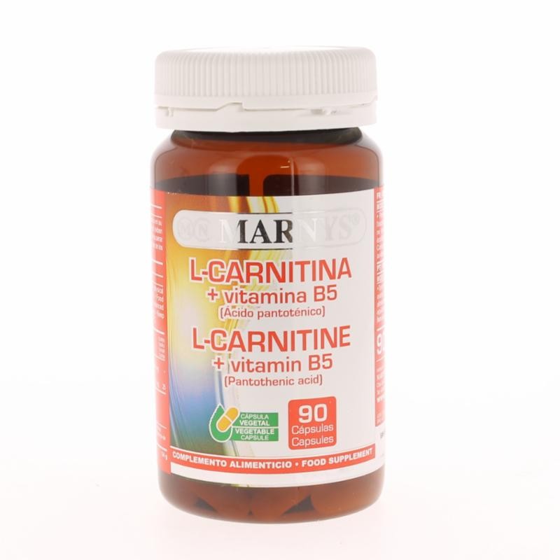 L-Carnitine - 90 Capsules Végétales - Marnys