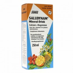 Saludynam calcium+magnésium+vit D - Flacon 250 ml - Salus