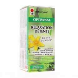 Optim'ism Relaxation Détente - 60 Gélules Végétales - Vecteur Santé