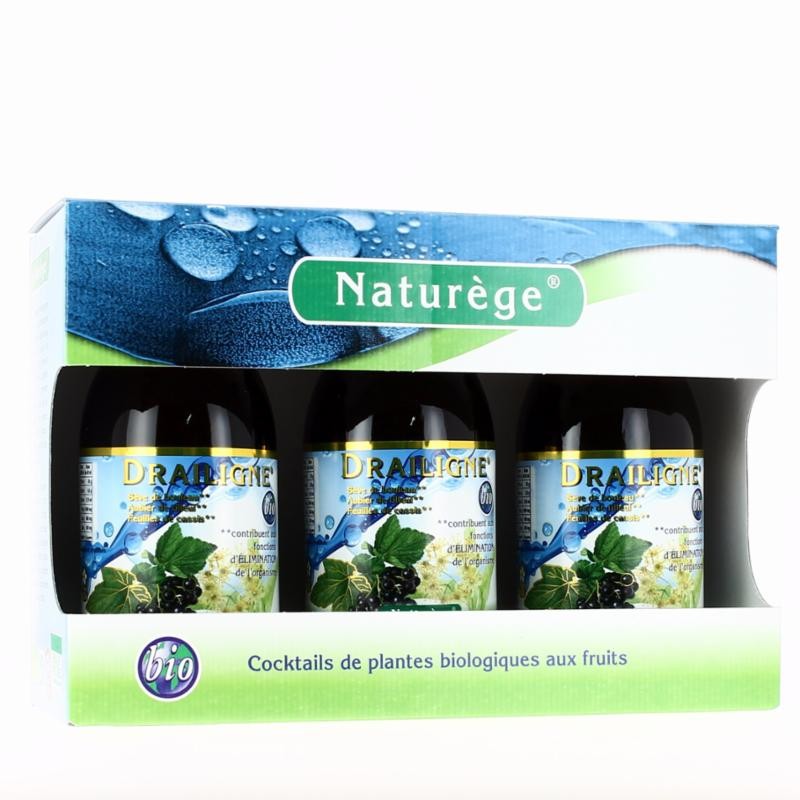 Pack 3 Drailigne Liquide - 3 Flacons de 250 ml - Naturège