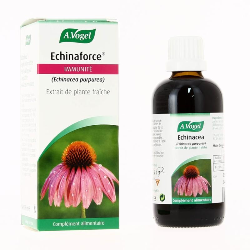 Echinaforce Forte Extrait de Plantes Fraîche - 100 ml - A.Vogel