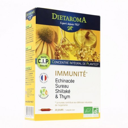 Ampoules CIP Immunité - 20 Ampoules -Dietaroma