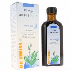 Sirop Plantain Nuit Sommeil - Flacon 100 ml - Dr Theiss