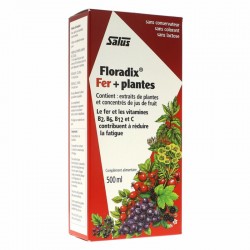 Floradix Fer+ Plantes - 500 ml - Salus