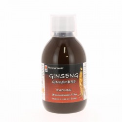 Ginseng Gingembre Liquide - 15 ml - Vecteur Santé