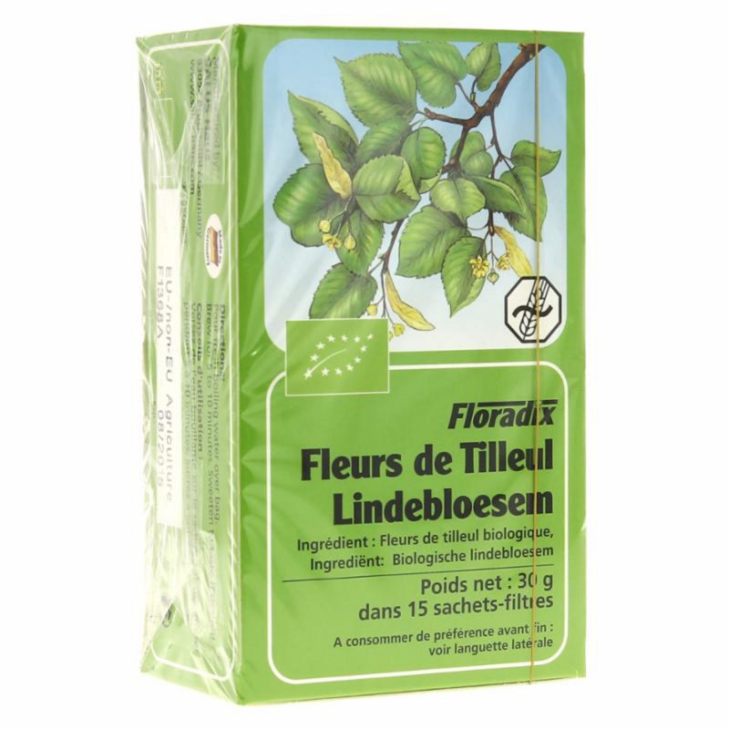 Tisane Fleurs de Tilleul Bio - 15 Sachets - Salus