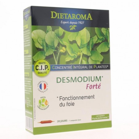 Desmodium CIP Foie Bio - 20 Ampoules - Dietaroma