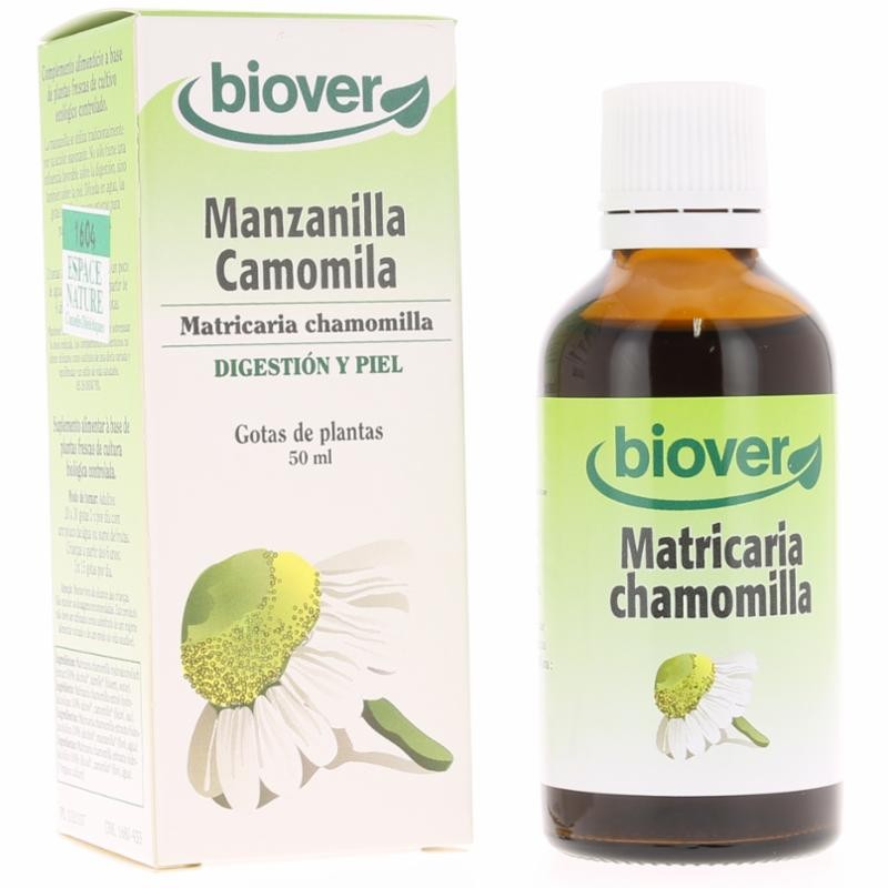 Extrait plantes fraîches Camomille Matricaire - Flacon 50 ml - Biover